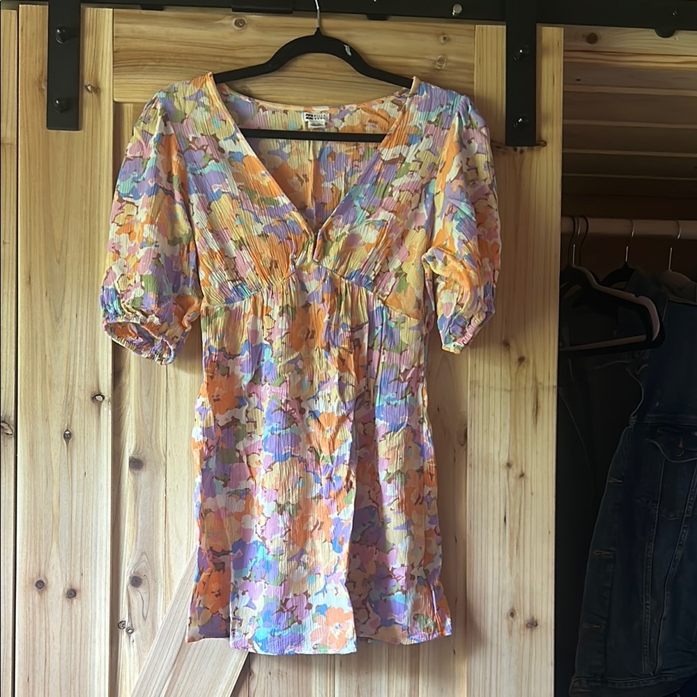Billabong Coastal Floral Mini Dress